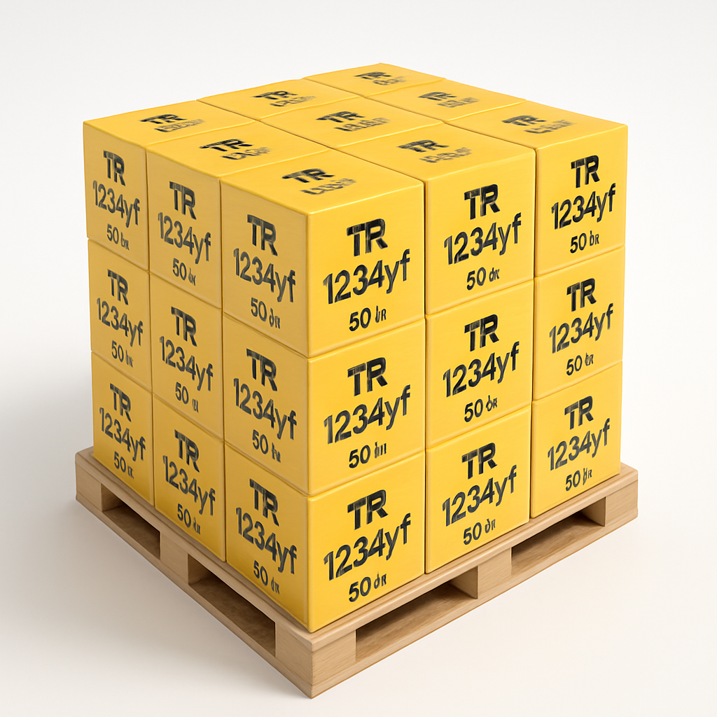 1234yf Refrigerant — Bulk pallet