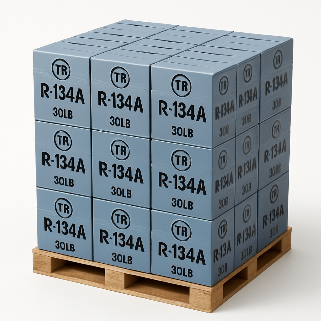 R-134A Refrigerant (Non-Magnetic) — Bulk pallet