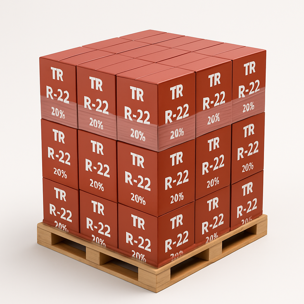 R-22 Refrigerant — Bulk pallet