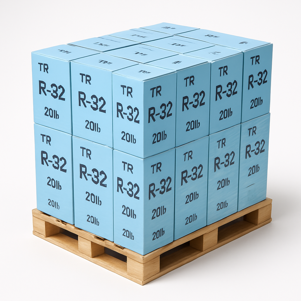 R-32 Refrigerant — Bulk pallet