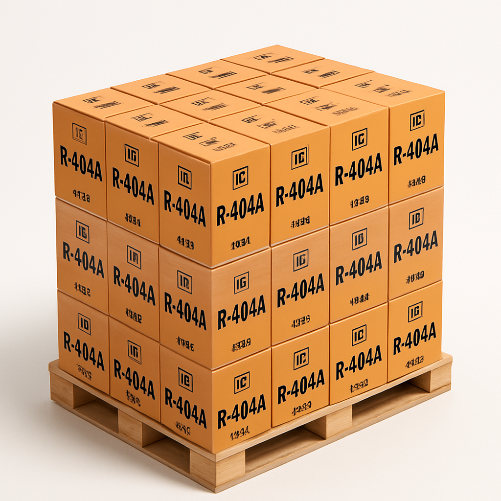 R-404A Refrigerant — Bulk pallet