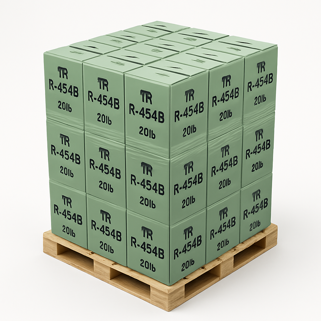 R-454B Refrigerant — Bulk pallet
