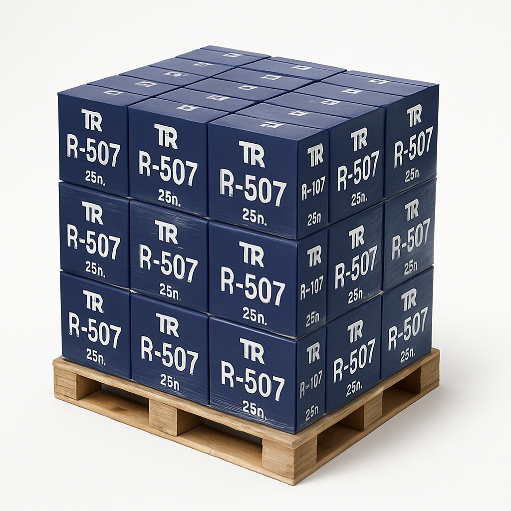 R-507 Refrigerant — Bulk pallet